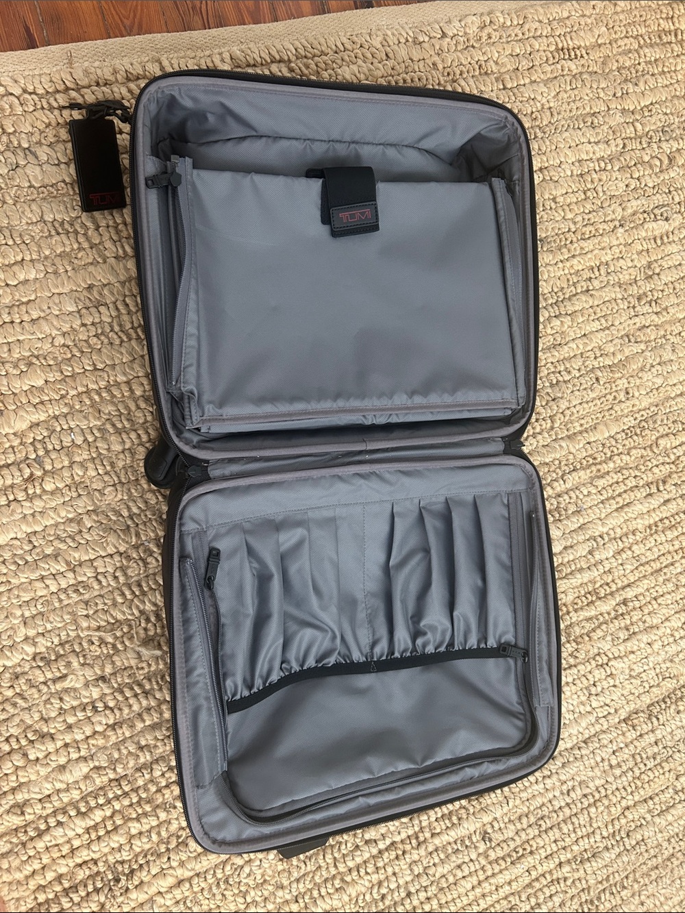 Tumi Alpha Black Rolling Cabin Brief with Front Organizer - Picture 5 of 10
